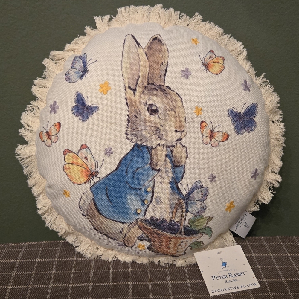 Beatrix Potter Peter Rabbit Decorative Pillow Frederick Warne & Co